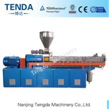 Tsh-75 Tenda 180kw Masterbatch Granulating Plastic Twin Screw Extruder